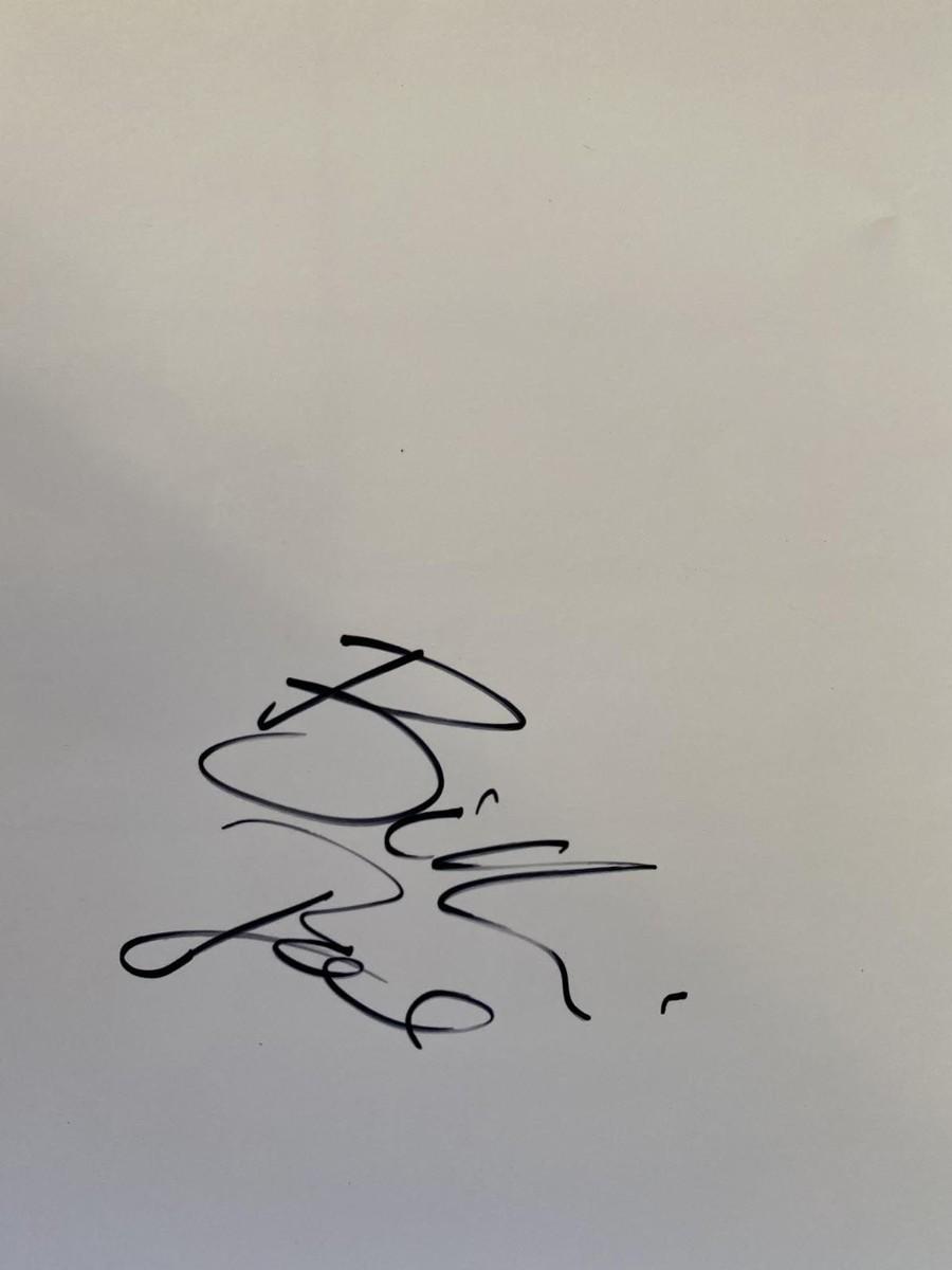 Billy Joel original signature | EstateSales.org