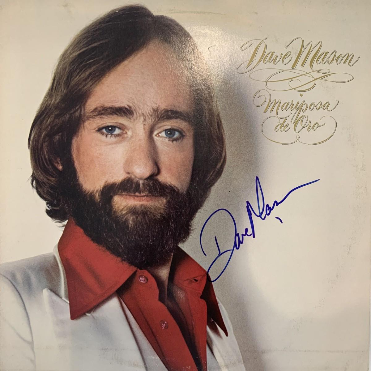 davemasondotme Images High Quality Grahic Dave Mason signed Mariposa de Oro album | EstateSales.org