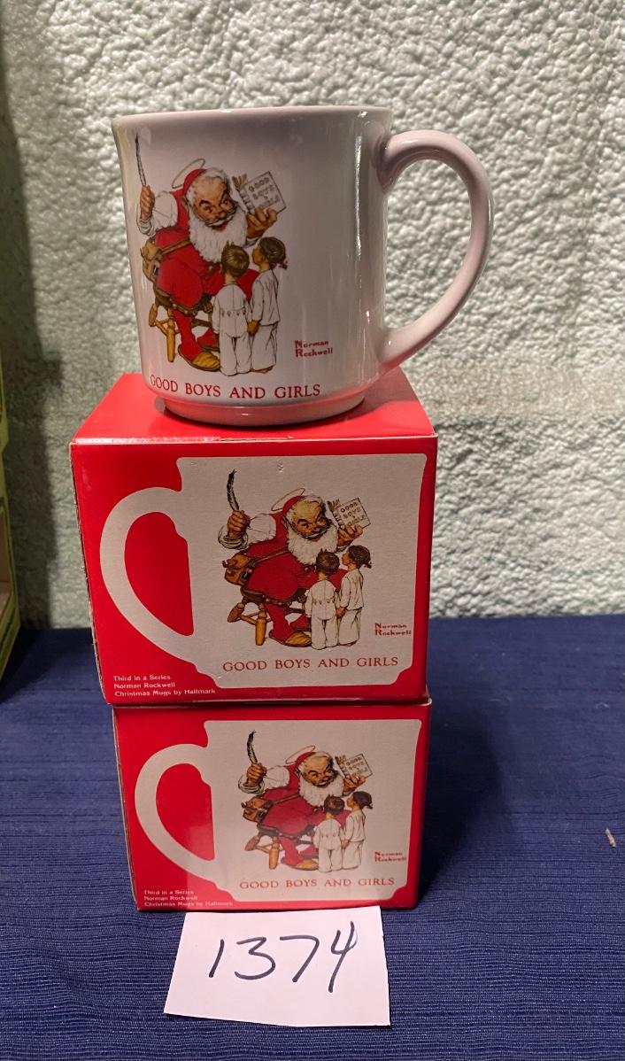 2 Hallmark Christmas Mugs