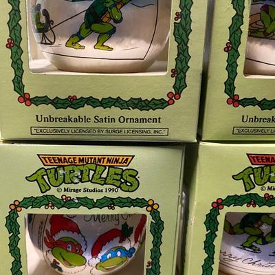 Vintage Ninja Turtle Ornaments