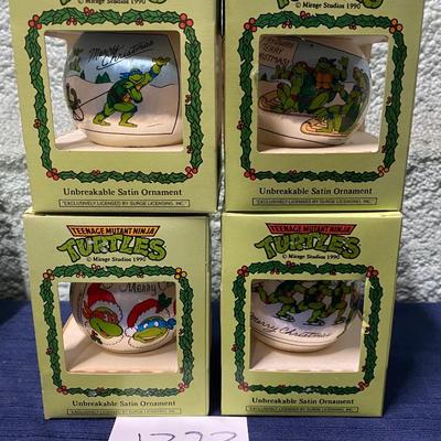 Vintage Ninja Turtle Ornaments