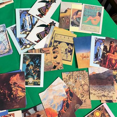 Hundreds of Maxfield Parrish Cards (FP-SS)