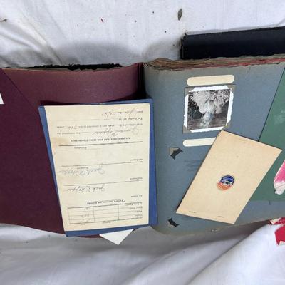1930s-1940s Black and white Photo Album 40 pages.