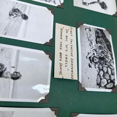 1930s-1940s Black and white Photo Album 40 pages.