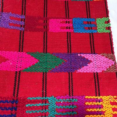 Vintage handwoven and beaded textiles