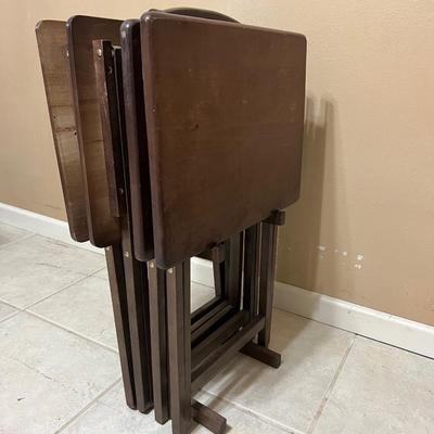 TV Tray Set & Stand