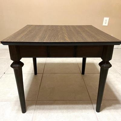 Wood Grain Side Table