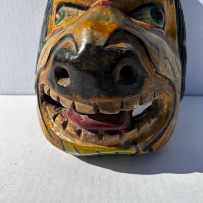 Antique Painted Mexican Mask(s) 2 of them