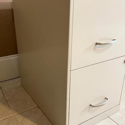 Two Drawer Filing Cabinet -No Key