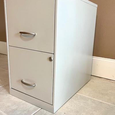 Two Drawer Filing Cabinet -No Key