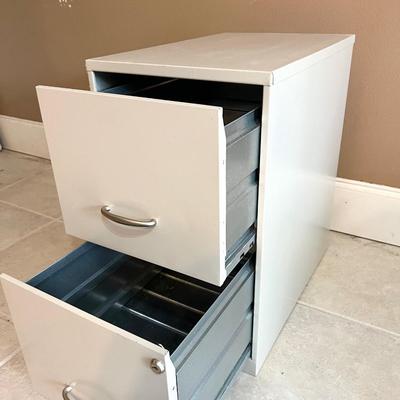 Two Drawer Filing Cabinet -No Key