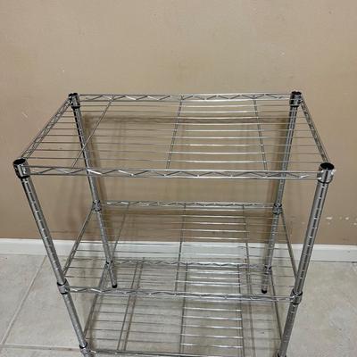 Three Tier Shelving Unit Pair  *Read Details