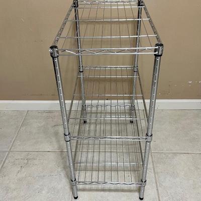 Three Tier Shelving Unit Pair  *Read Details