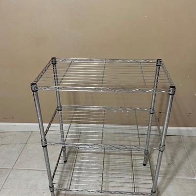 Three Tier Shelving Unit Pair  *Read Details