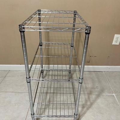 Three Tier Shelving Unit Pair  *Read Details