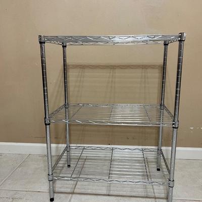 Three Tier Shelving Unit Pair  *Read Details