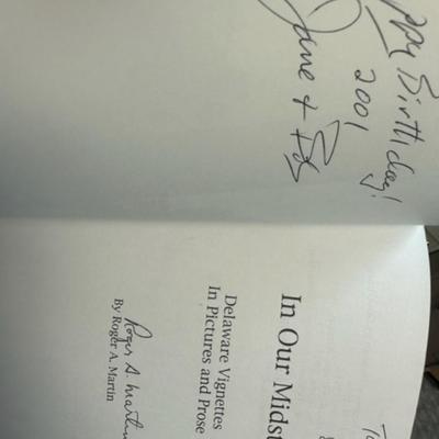 Maryland and Delaware Book collection with one signed by author.