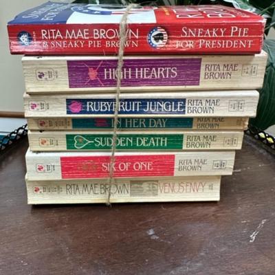lot paperbacks by Rita Mae Brown