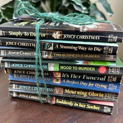paper back books by Joyce Christmas