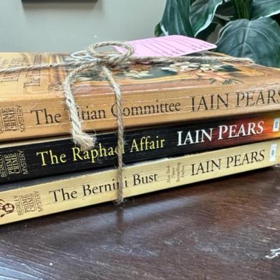 lot of 3 Iain Pears paperback books