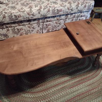 Vintage Solid Wood Cobbler's Bench Design Center Room Table