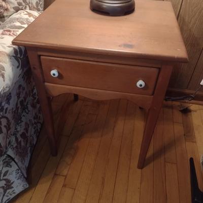 Pine Solid Wood Side Table