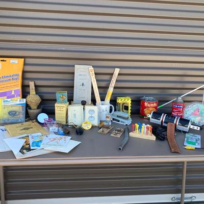 A MOTORCYCLE STEREO AND A WHOLE RANDOM BUNCH OF MISC STUFF