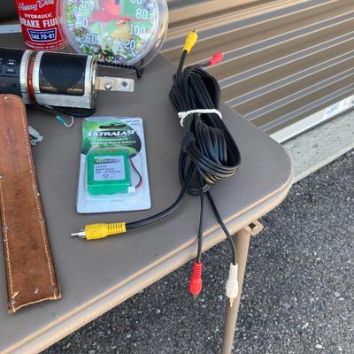 A MOTORCYCLE STEREO AND A WHOLE RANDOM BUNCH OF MISC STUFF