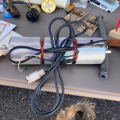 A MOTORCYCLE STEREO AND A WHOLE RANDOM BUNCH OF MISC STUFF