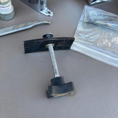 SOME GUY STUFF, VINTAGE SIDE MIRRORS, PIECE OF A HOOD ORNAMENT AND MORE!
