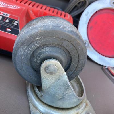 SOME GUY STUFF, VINTAGE SIDE MIRRORS, PIECE OF A HOOD ORNAMENT AND MORE!