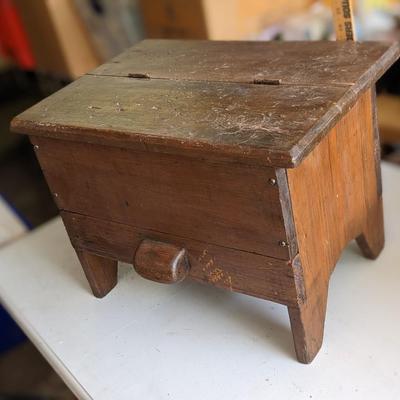 Antique Shoe Shine Box