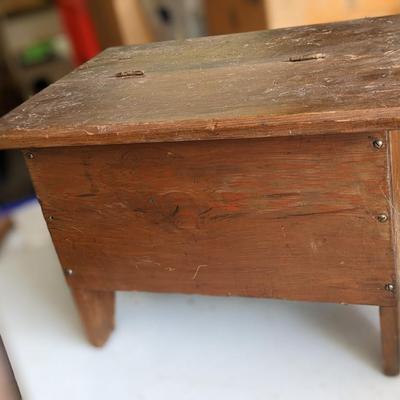 Antique Shoe Shine Box