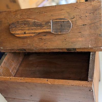 Antique Shoe Shine Box