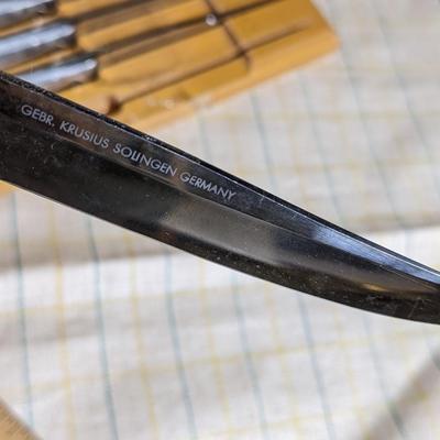 Vintage New Solingen Germany Steak Knives