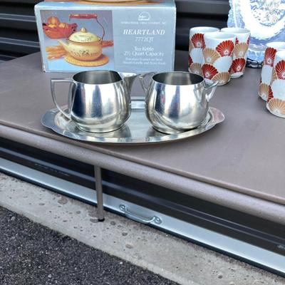 ðŸ«– NEW TEA KETTLE, FEDRAL PEWTER CREAM AND SUGAR SET & MORE!