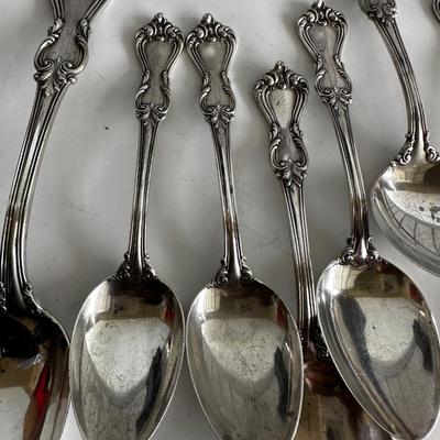 Large lot of sterling silver Flatware (11 pcs)