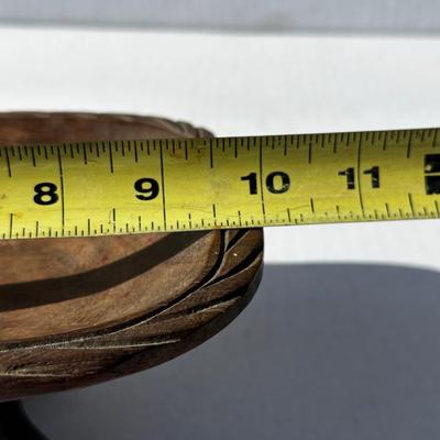 Vintage Bowl with figure on bottom