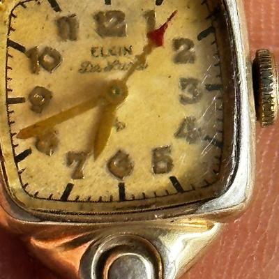 Vintage Elgin ladies watch  10k GF