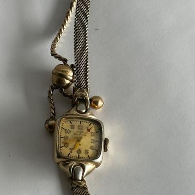 Vintage Elgin ladies watch  10k GF