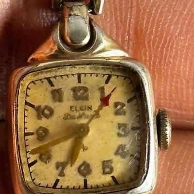 Vintage Elgin ladies watch  10k GF