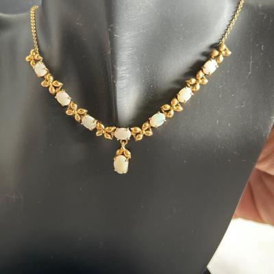 Moonstone necklace