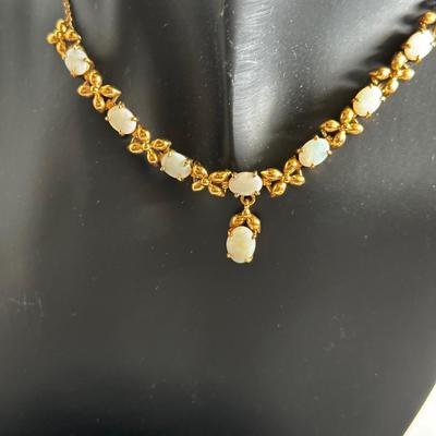 Moonstone necklace