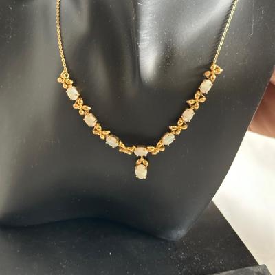 Moonstone necklace