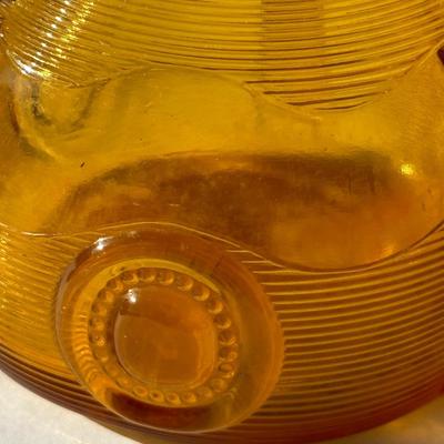 Amber glass small bottle