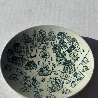 Nymolle Art Faience "Hoyrup" Tea Cup & Saucer Plate / Single Tea Set