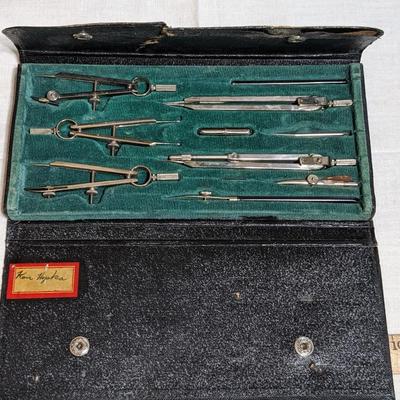 Vintage Stellar Drafting Set, Complete!