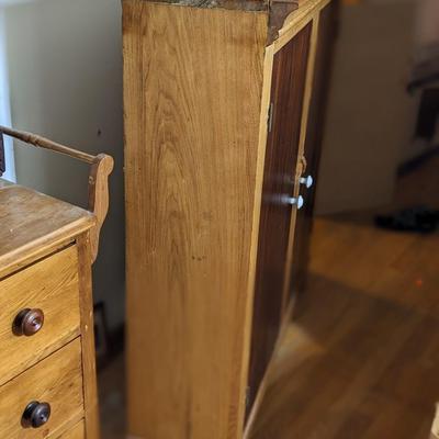 Wonderful Antique Walnut Cupboard