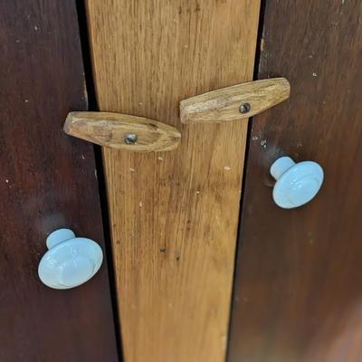 Wonderful Antique Walnut Cupboard