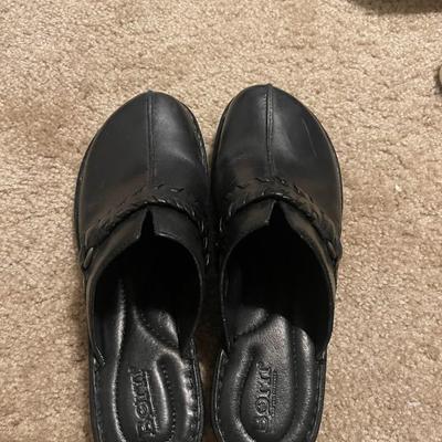Born Leather Clogs